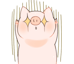 Cute pig Sticker 2!! sticker #14384732