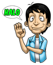 Jombloh: Being Sarcastic sticker #14384790