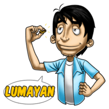 Jombloh: Being Sarcastic sticker #14384809