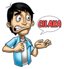 Jombloh: Being Sarcastic sticker #14384822