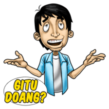 Jombloh: Being Sarcastic sticker #14384828