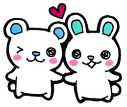 Sticker to convey the love4 sticker #14384933