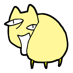 Nervous cat (English language)