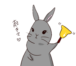 MOKOMOKOMonakanoUsagiseikatsu sticker #14385063