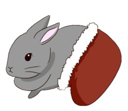 MOKOMOKOMonakanoUsagiseikatsu sticker #14385067