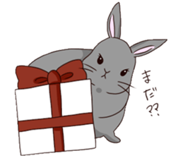 MOKOMOKOMonakanoUsagiseikatsu sticker #14385069