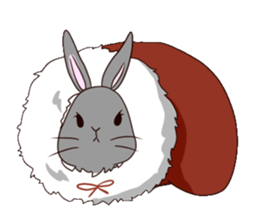 MOKOMOKOMonakanoUsagiseikatsu sticker #14385076