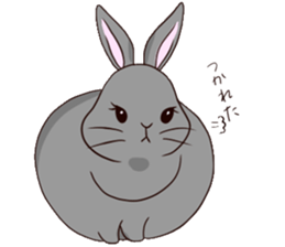 MOKOMOKOMonakanoUsagiseikatsu sticker #14385080