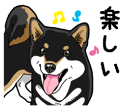 Daily Black Shiba Inu 4 sticker #14385298