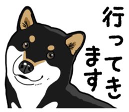 Daily Black Shiba Inu 4 sticker #14385307