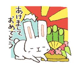 season rabbit sticker #14385598