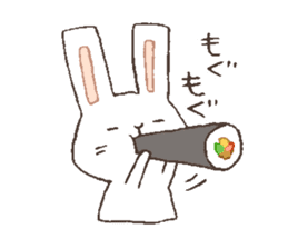 season rabbit sticker #14385604