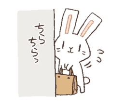 season rabbit sticker #14385606