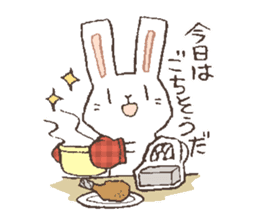 season rabbit sticker #14385630