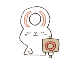 season rabbit sticker #14385636