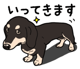 Daily Miniature Dachshund No.2 sticker #14385667