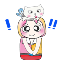 Mr. Kentaro and cat..^_^ sticker #14385720