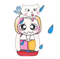 Mr. Kentaro and cat..^_^ sticker #14385721