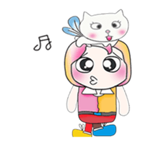 Mr. Kentaro and cat..^_^ sticker #14385725