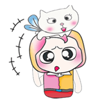 Mr. Kentaro and cat..^_^ sticker #14385731