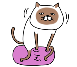 siam-neko mark 3 sticker #14385757