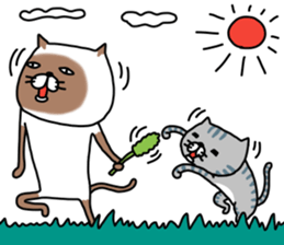 siam-neko mark 3 sticker #14385773