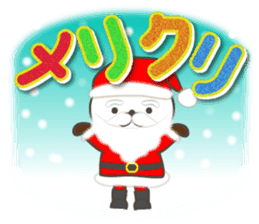 Rabbit Christmas & Happy New year sticker #14385904