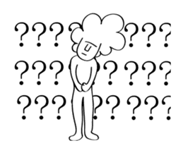 Afro Moai statue | A happy new year sticker #14385954