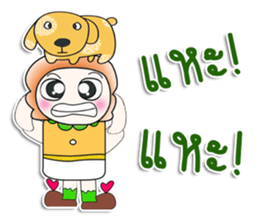 ...Mr. Tamura and dog..^^ sticker #14385980
