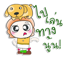 ...Mr. Tamura and dog..^^ sticker #14385983