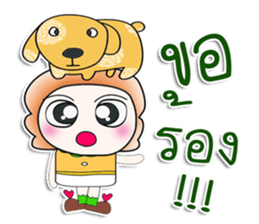 ...Mr. Tamura and dog..^^ sticker #14385985