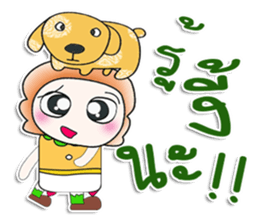 ...Mr. Tamura and dog..^^ sticker #14385995
