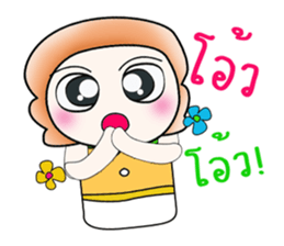 Hello my name is Tamura...^^ sticker #14386081