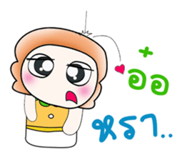 Hello my name is Tamura...^^ sticker #14386086