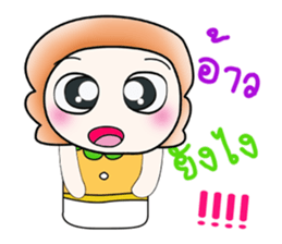 Hello my name is Tamura...^^ sticker #14386093