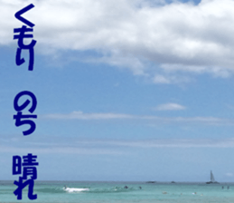 Hawaii's sticker sticker #14386311