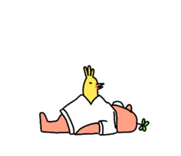 Dreaming Gorilla37 sticker #14386416