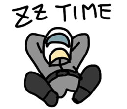 every day helmet boy 2 sticker #14386465