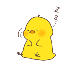 hiyoko no pisuke 2 sticker #14386856