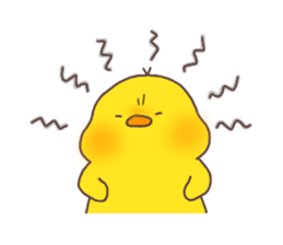 hiyoko no pisuke 2 sticker #14386867