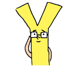 Melancholy of Mr.Y sticker #14387250