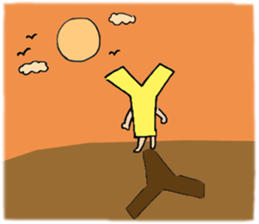 Melancholy of Mr.Y sticker #14387259