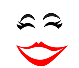 Facial face sticker #14387264