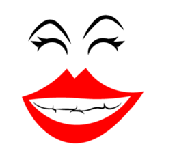 Facial face sticker #14387268