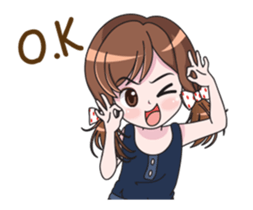 dara lovelove2 dookdik sticker #14387454