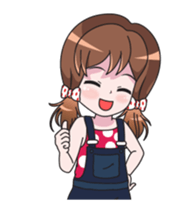 dara lovelove2 dookdik sticker #14387455