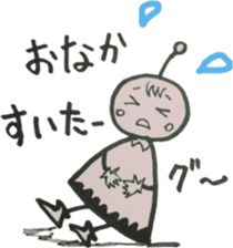 Little Naco is a Martian. sticker #14387503