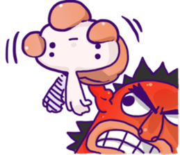 Oddmons and what they do T sticker #14387579