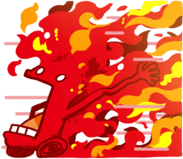 Oddmons and what they do T sticker #14387581