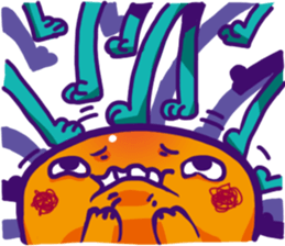 Oddmons and what they do T sticker #14387584